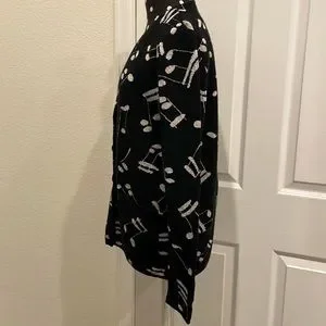 Saint Laurent | Sweaters | Saint Laurent Paris Music Notes Sweater